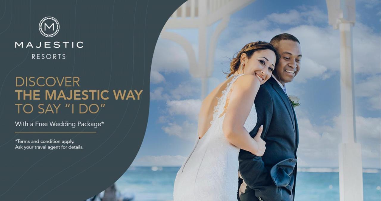 Majestic Elegance Punta Cana (Adults Only) Εξωτερικό φωτογραφία Wedding at Majestic Resorts